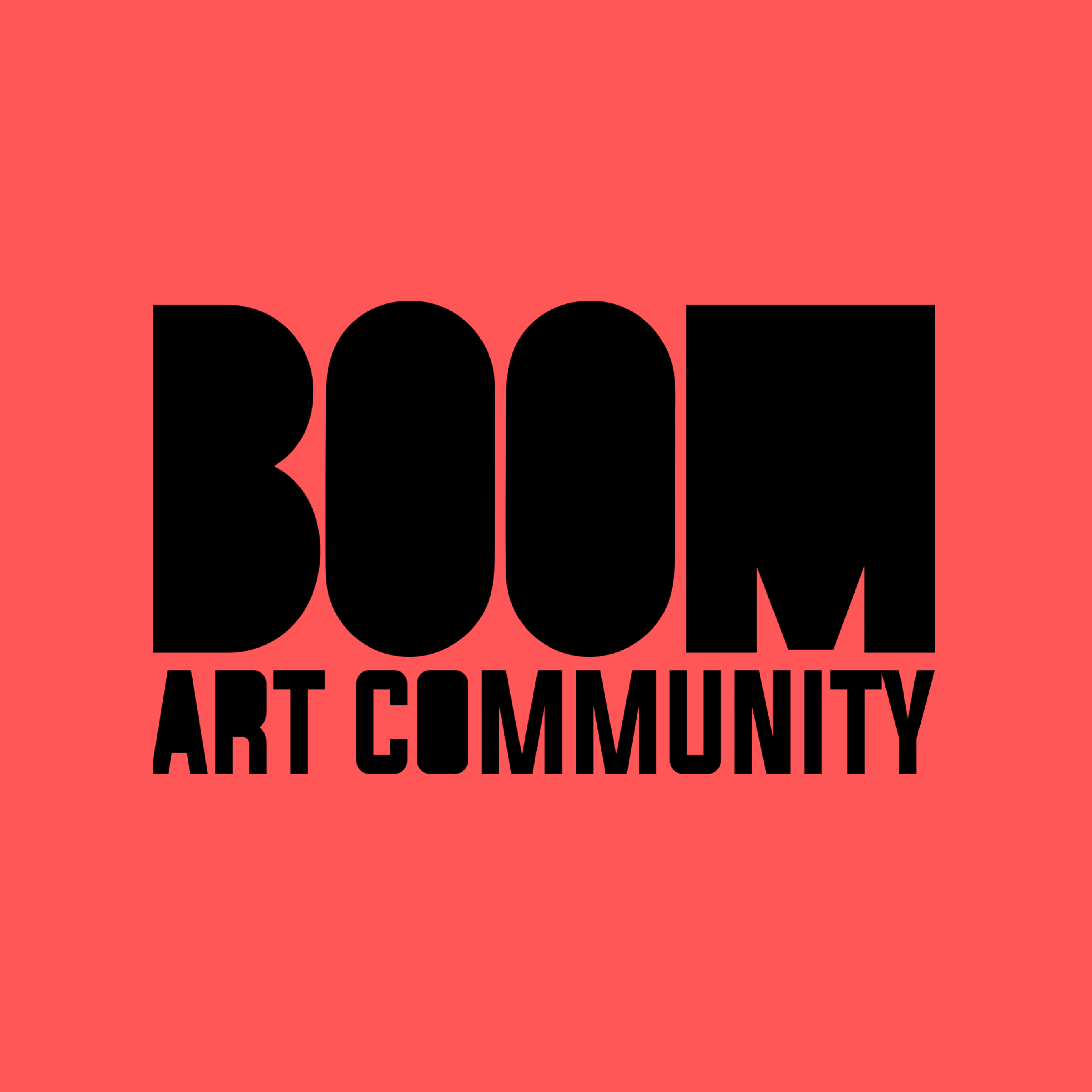 Logotipo Boom Art Community